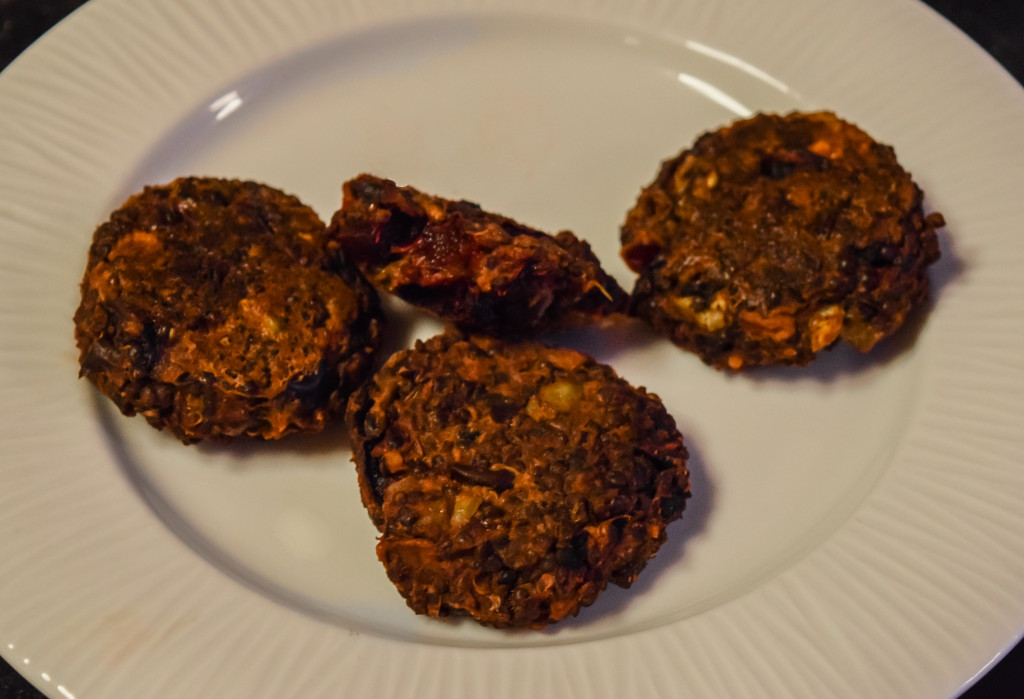 Quinoa Beet Burgers