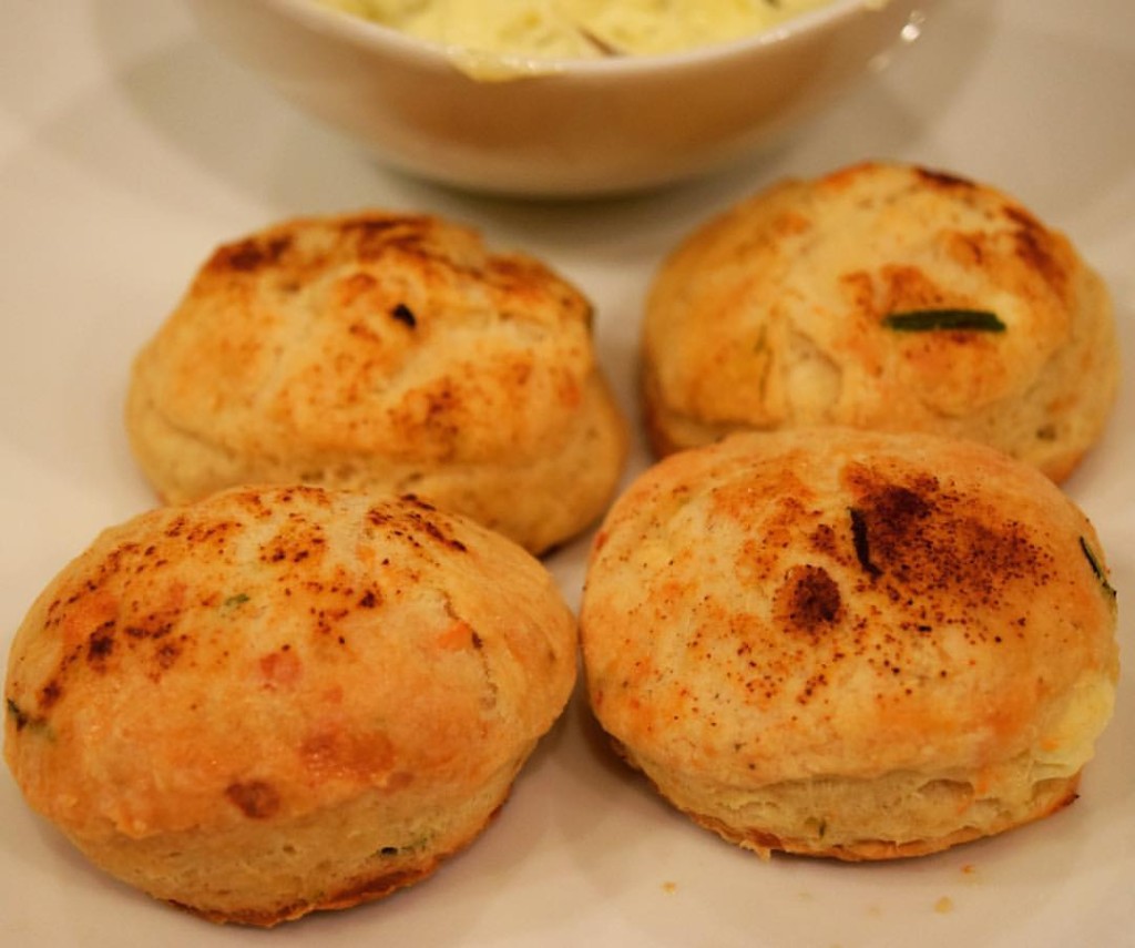 Feta and Chive Scones